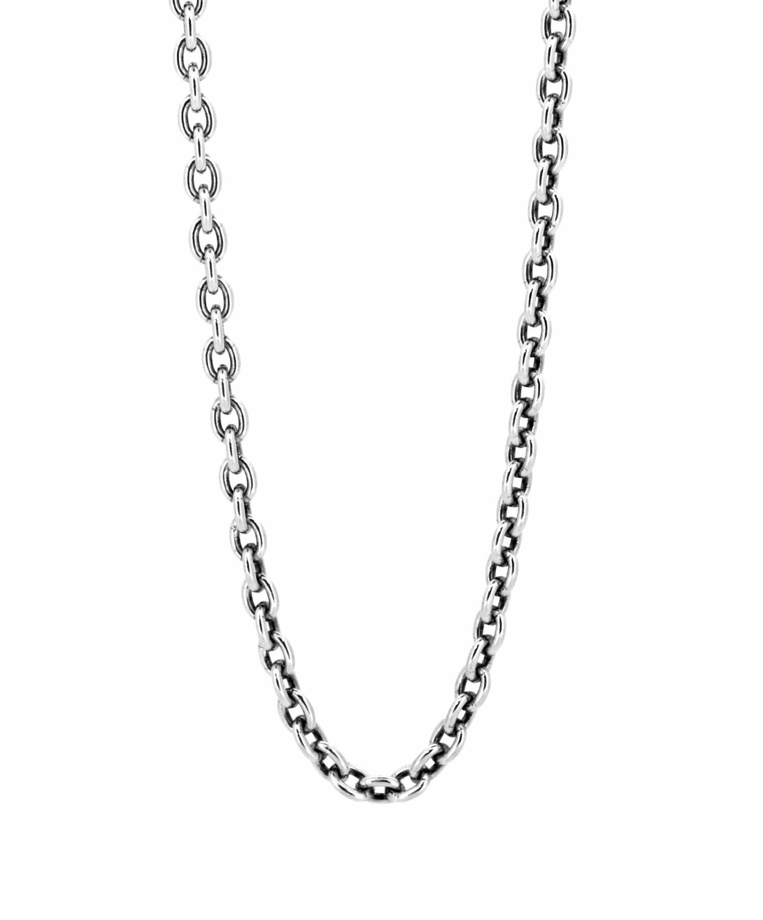 ミディアムシルバーチェーンネックレス/アズキ/シルバー925 | LION