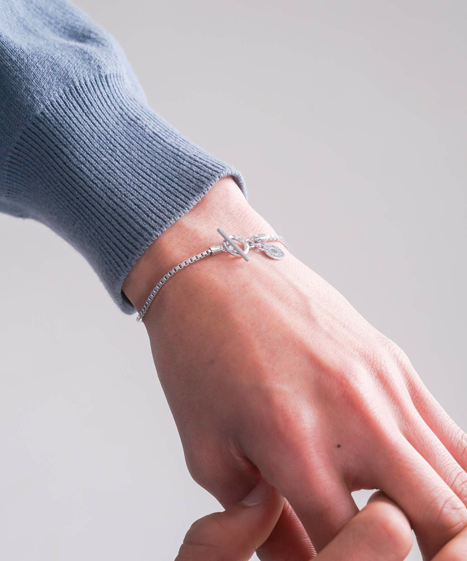 for Gift”リファインドホリデイチェーンブレスレット/シルバー925