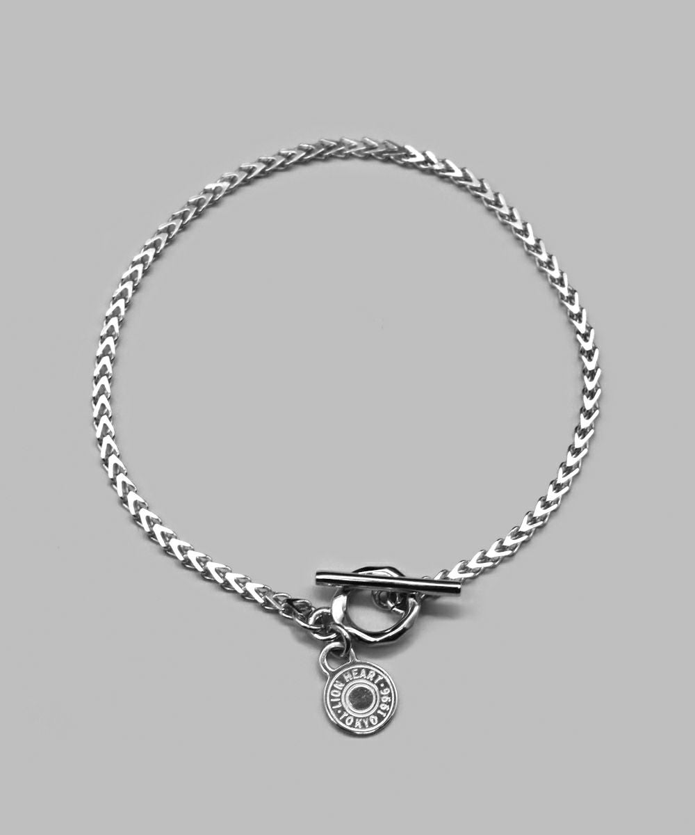 リファインドチェーンブレスレット/フランコ/シルバー925 | LION HEART