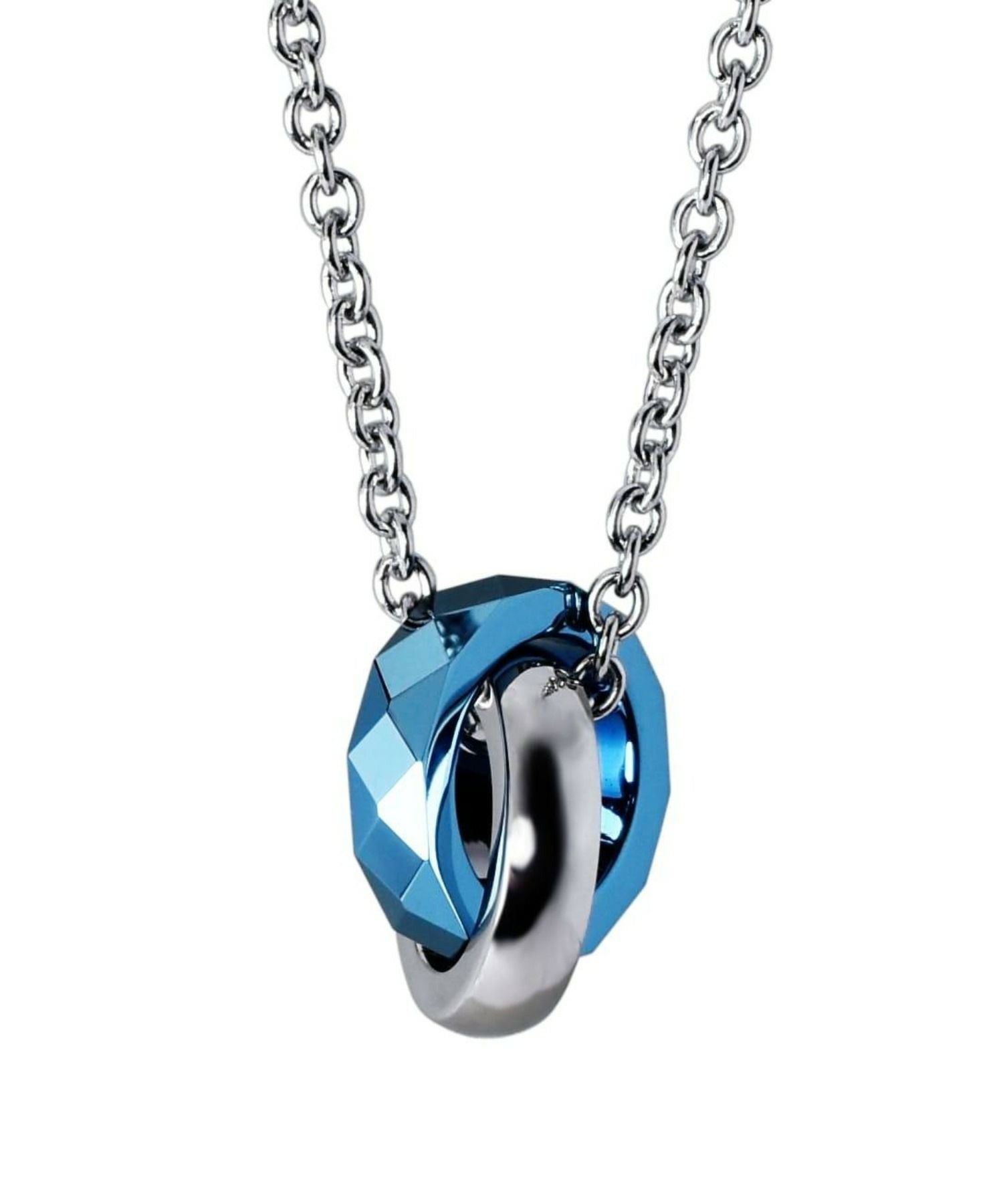 限定展開】“LH-1”スタッドダブルリングネックレス/サージカル