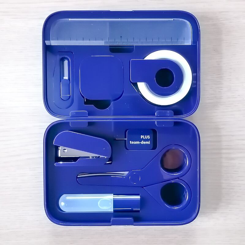 レビュー】「チームデミ ステーショナリーセット」／持ってるだけで