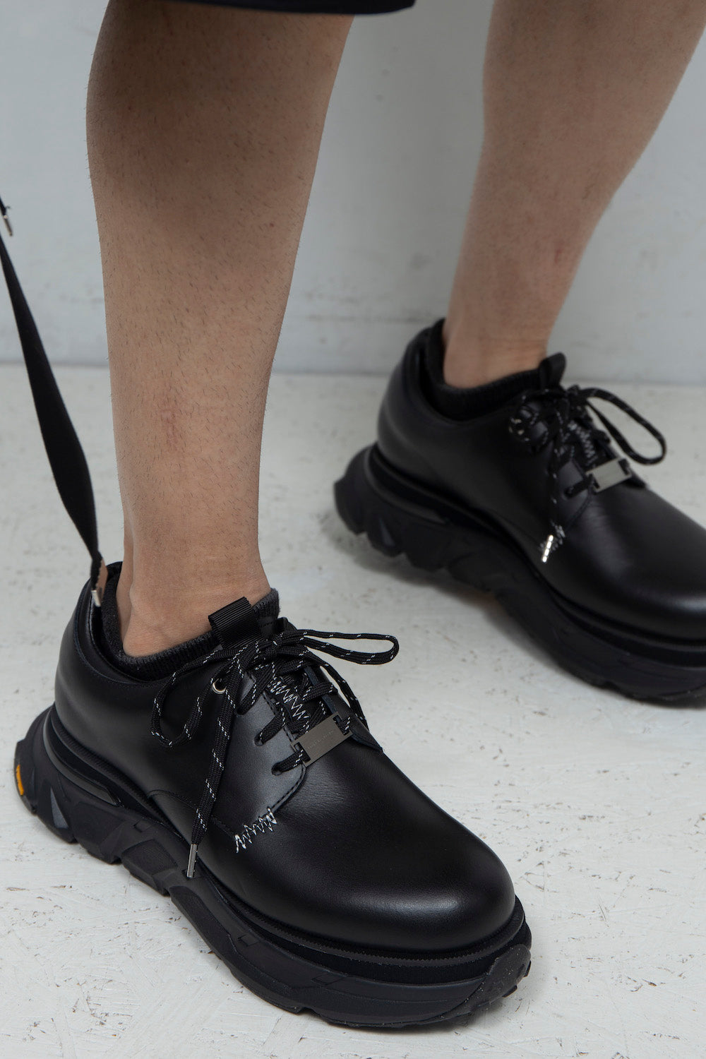 限定* *復刻版* LBLM-SHOES01 | ステッチワークドッキングレザー