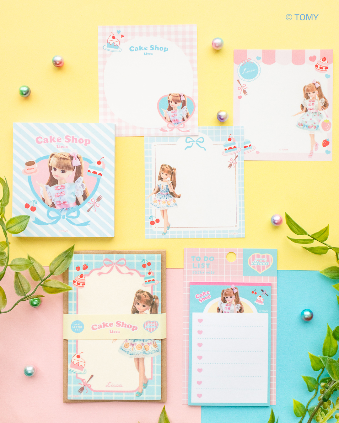 リカちゃんが様々な紙文具や雑貨に！古川紙工から『Oshigoto Licca