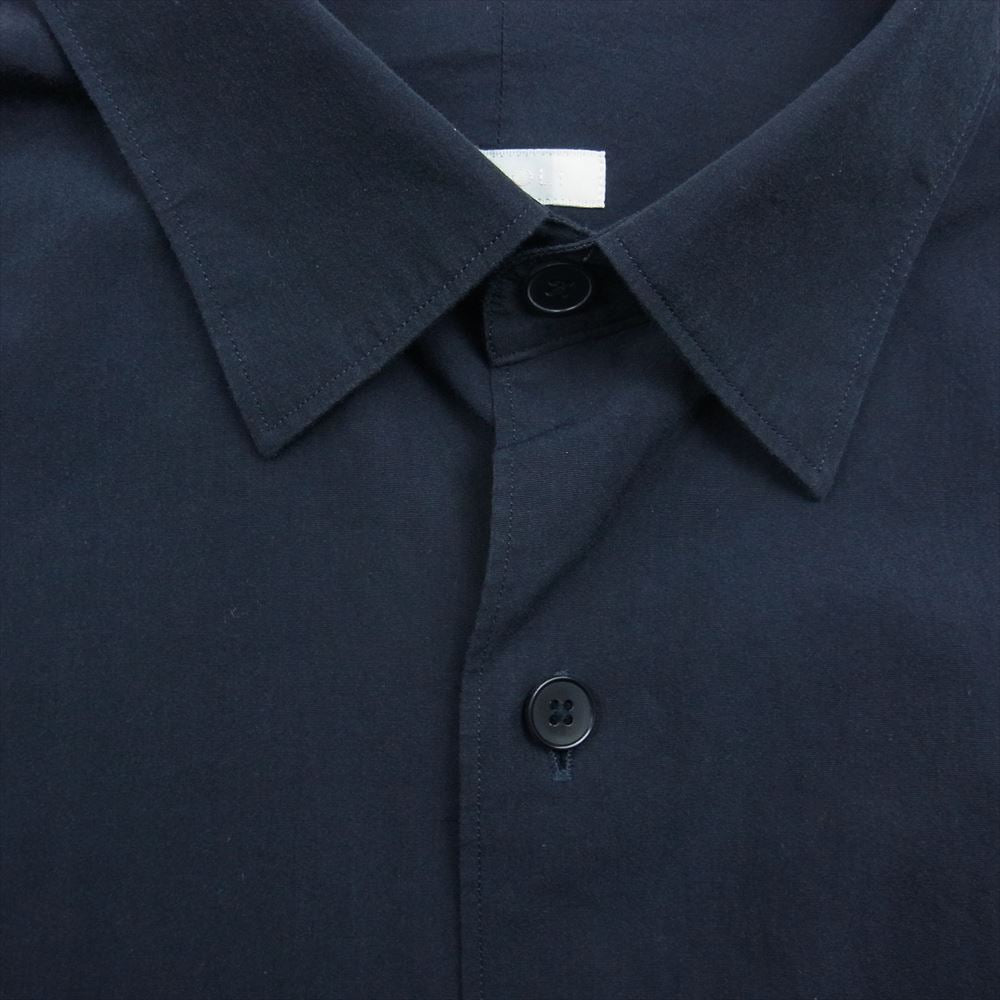 COMOLI コモリ 23SS x01-02001 胸ポケット コットン 長袖 シャツ