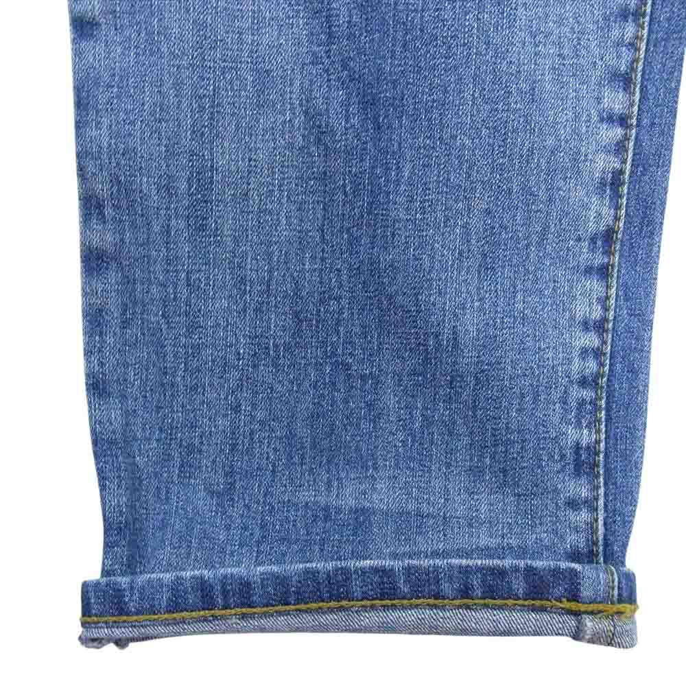 NUMBER(N)INE ナンバーナイン N(n) BY 裏地音符柄 クラッシュ加工