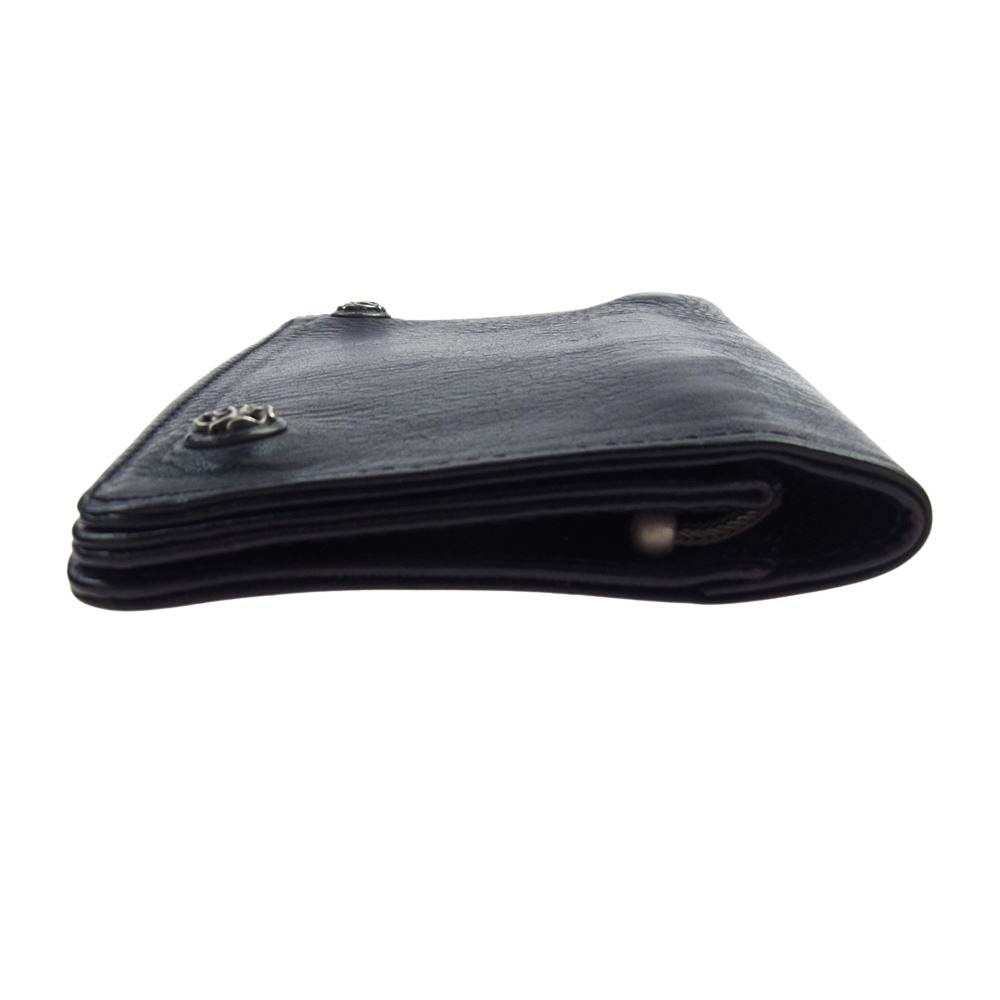 CHROME HEARTS クロムハーツ（原本無） 2ZIP 2ジップ フローラルボタン