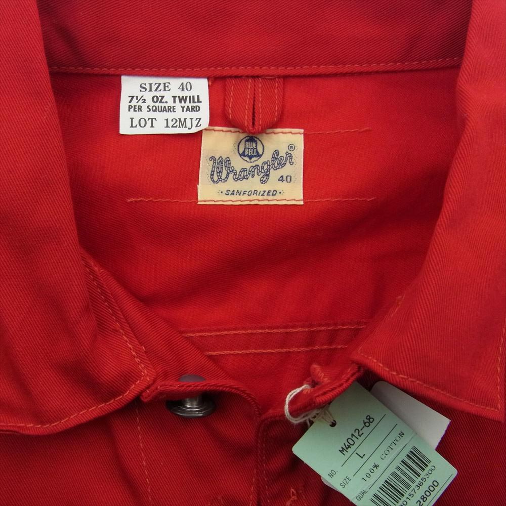 Wrangler ラングラー M4012-68 12MJZ 60s 復刻 縦ベルタグ デッド