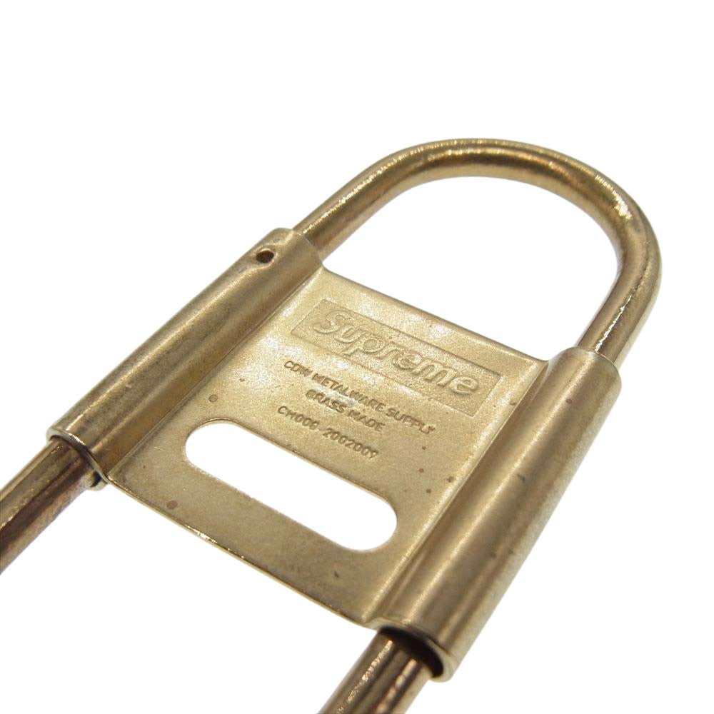 Supreme シュプリーム CDW Delta Carabiner BRASS デルタ カラビナ