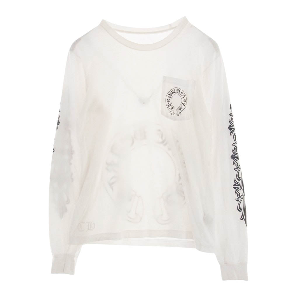CHROME HEARTS クロムハーツ（原本無） Horseshoe L/S Tee ホース