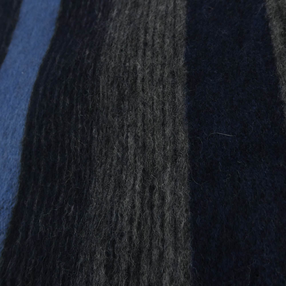 LOUIS VUITTON ルイ・ヴィトン カシミヤ混 ストライプ マフラー