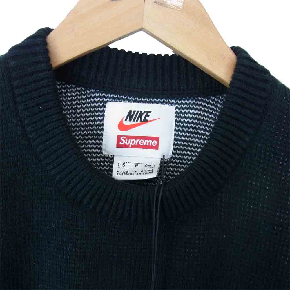 Supreme シュプリーム 19SS × ナイキ NIKE Swoosh Sweater ス