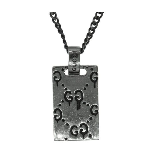 グッチ ゴーストプレート ネックレス Ag925 シルバー 買取実績