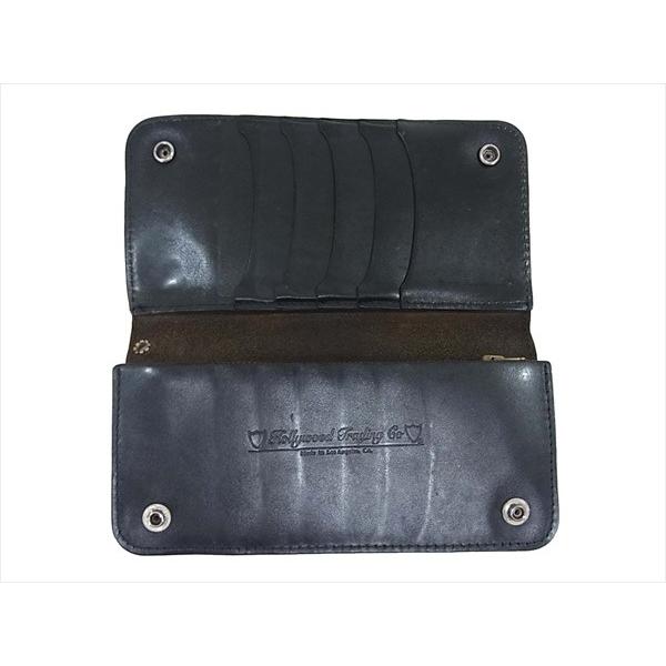 エイチティーシー フラワー スタッズ ターコイズ レザー 財布 買取実績