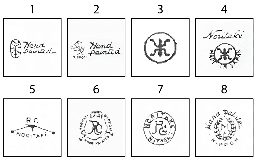 保存版】オールドノリタケの裏印一覧と歴史｜時代別の見分け方・価値も解説