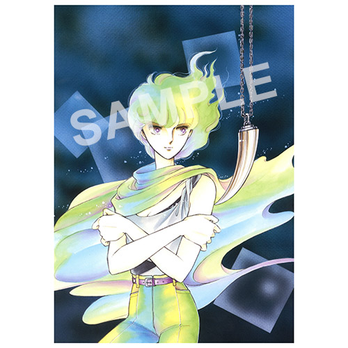 篠原千絵先生画業40周年記念『闇のパープル・アイ』卓上複製原画セット