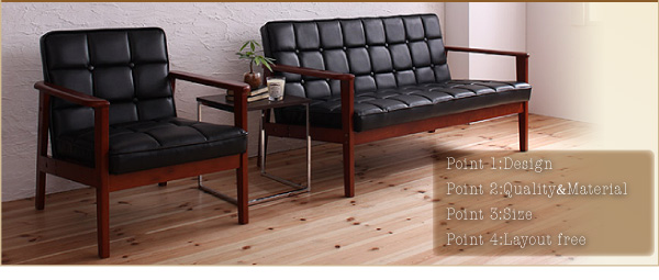 木肘レトロソファ BARNEY バーニー｜おしゃれで安い家具通販 イー