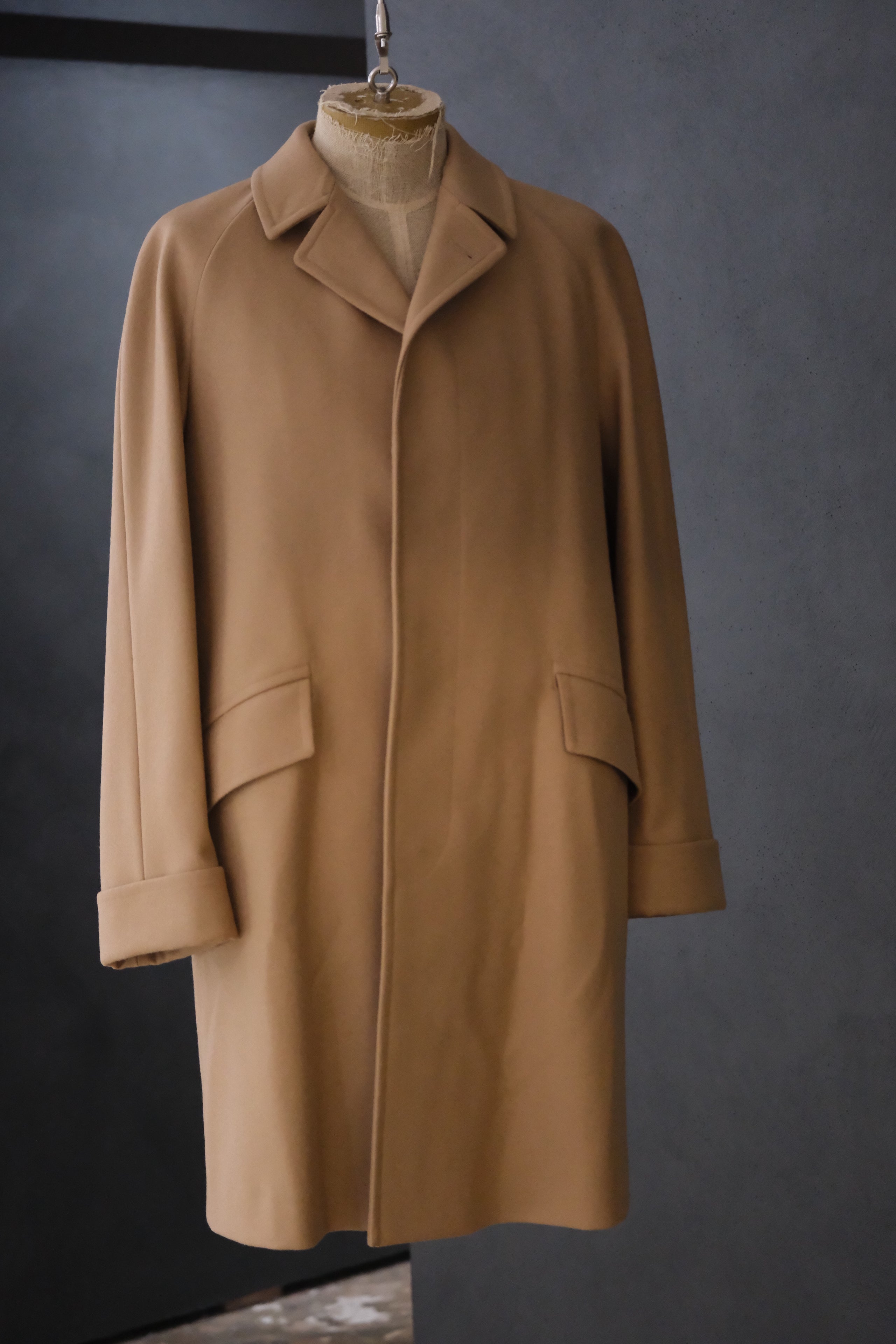 COHÉRENCE/Mod.CORB/MELTON JERSEY / CAMEL.D.BLUE.BLACK – Lister