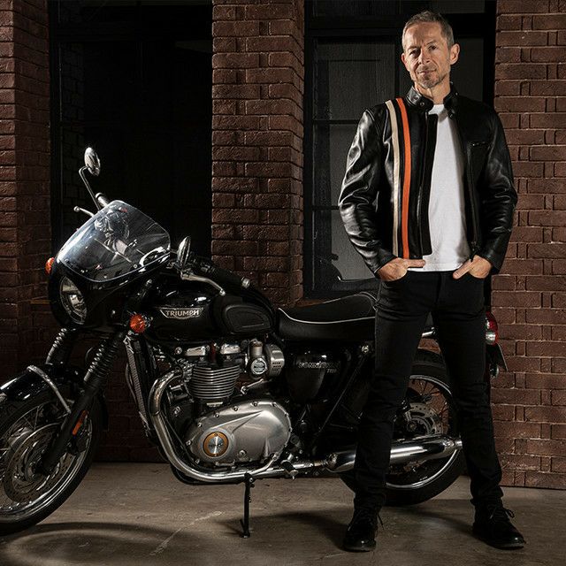 Liugoo Leathers 本革 プロテクター付シングルライダースジャケット