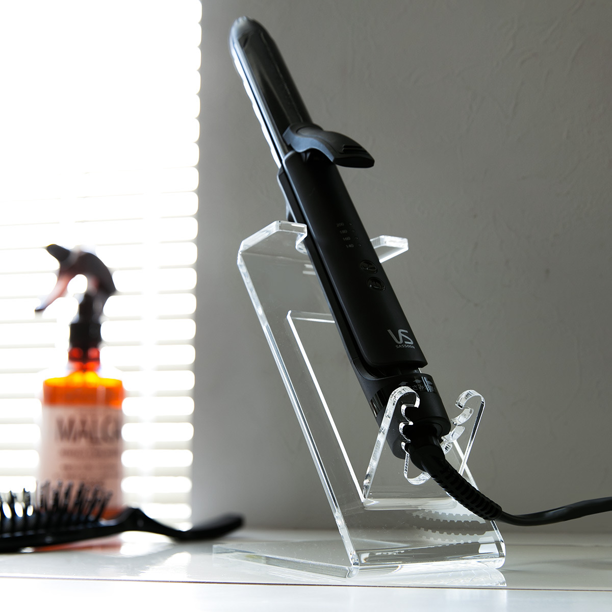 dショッピング |ヘアーアイロンスタンド amenist アクリル クリスタル