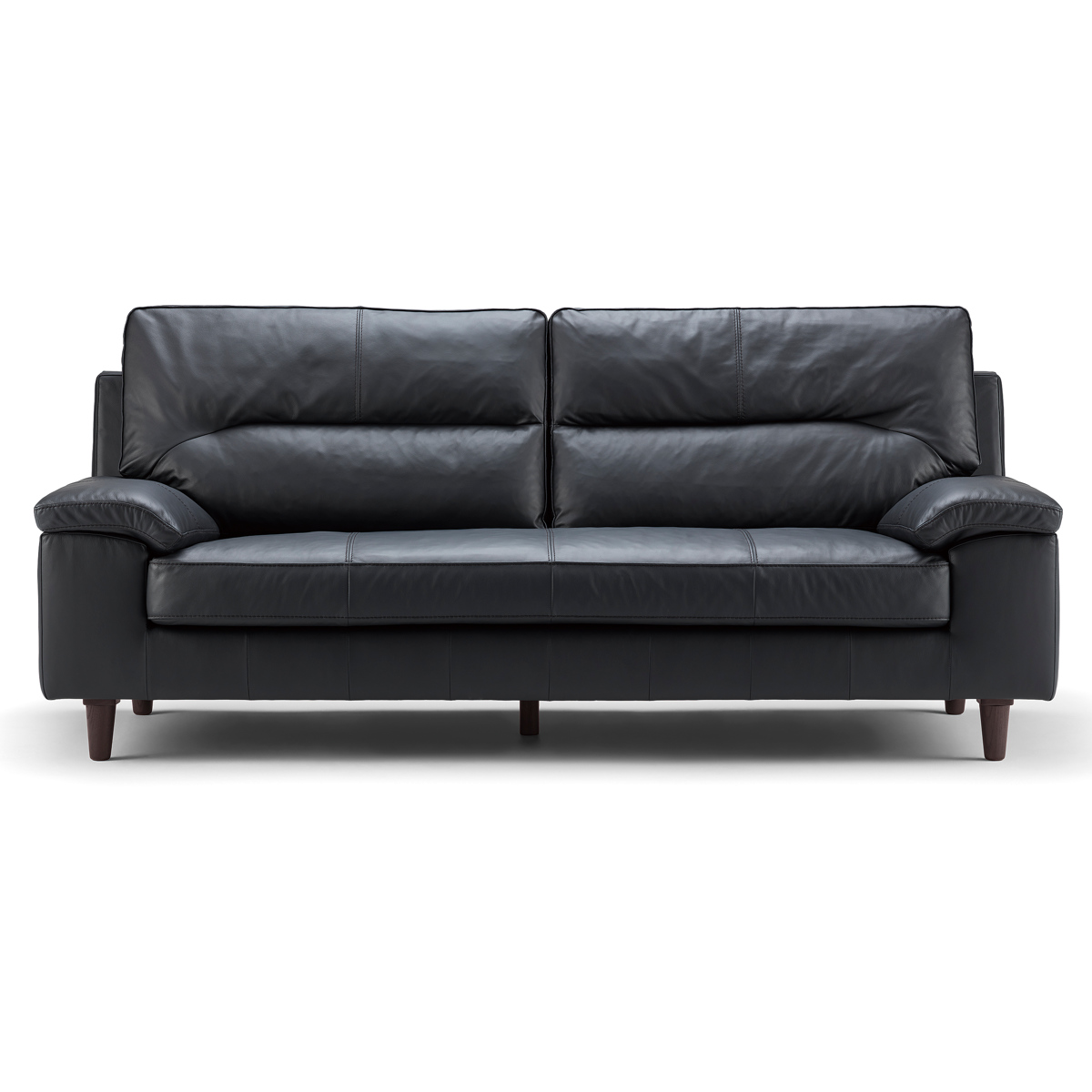 ソファ 3人掛け 幅198cm ハイバックローアームタイプ 本革 SALSA （ 開