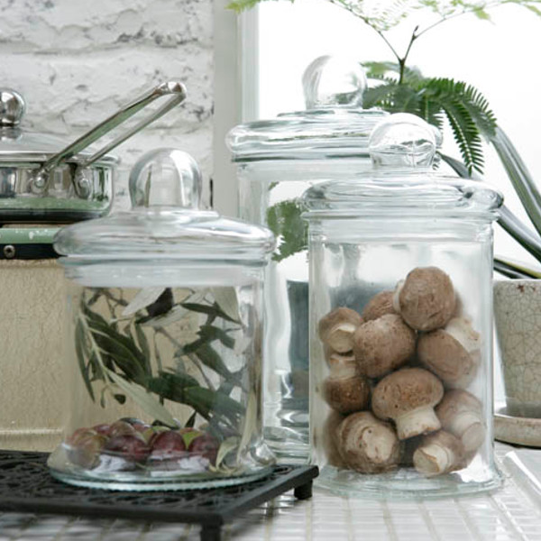 保存容器 ガラス製 4.5L ガラスジャー ダルトン DULTON （ ガラス