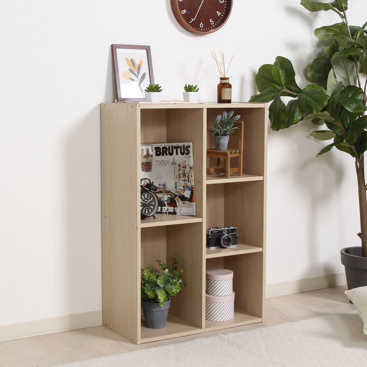 カラーボックス 幅59cm 本棚 CDラック （ ブックシェルフ シェルフ