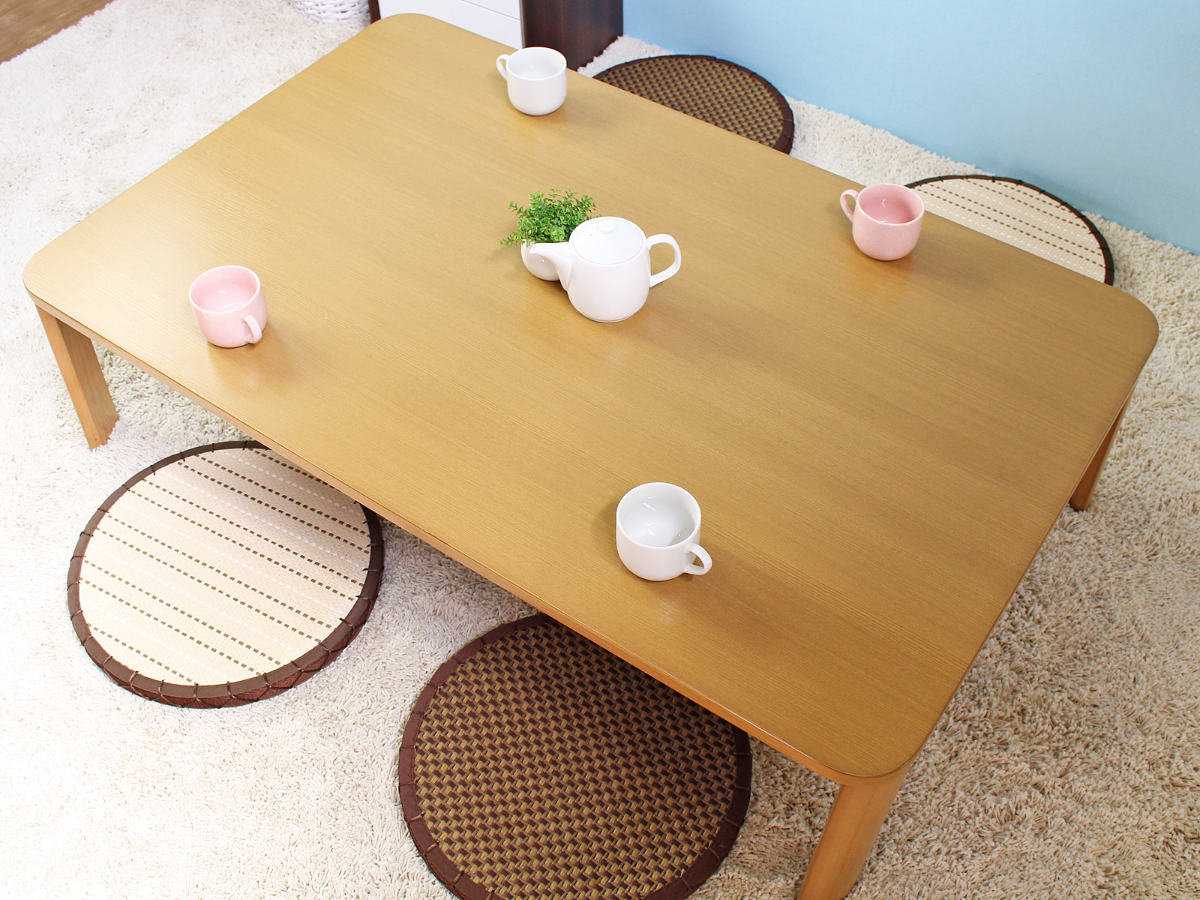 座卓 幅110cm 折りたたみ 木目調 （ テーブル リビングテーブル