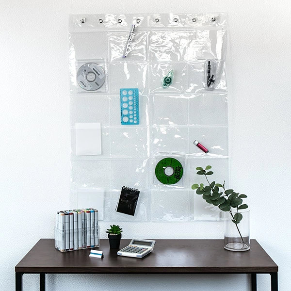 ウォールポケット HPクリアウォールポケット 24ポケット クリア – ハウジー