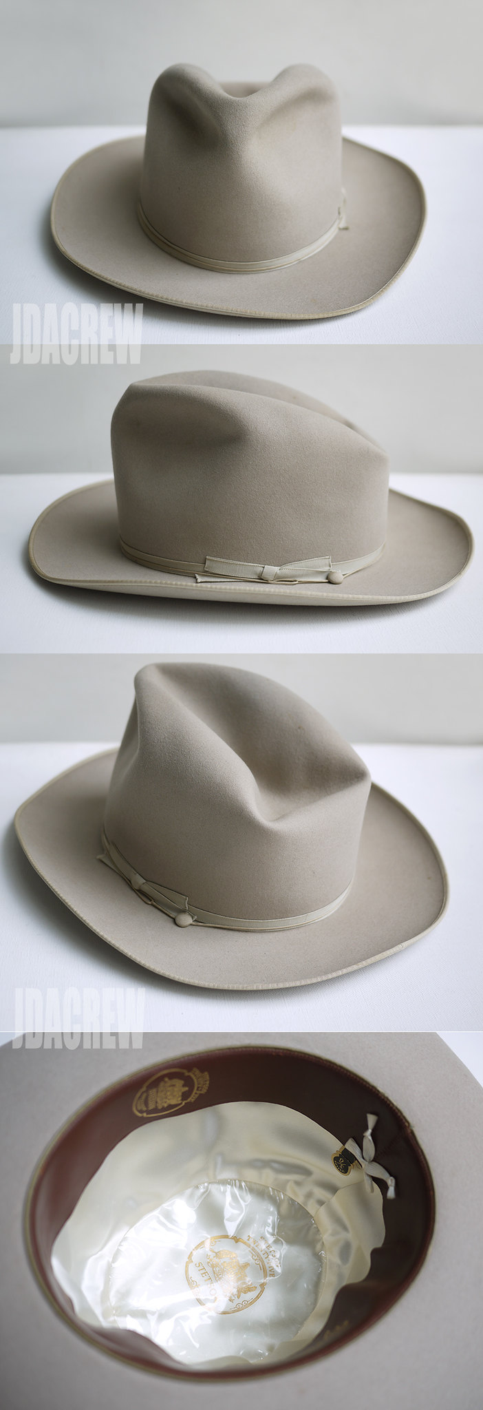 ステットソン 】1960s Stetson オープンロード 25・ベージュ (59cm