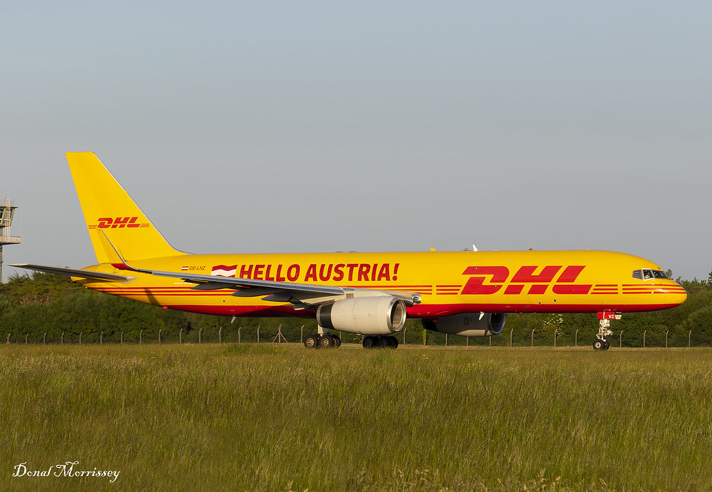DHL (Hello - Servus Austria Livery) 757-200(F) OE-LNZ | Flickr