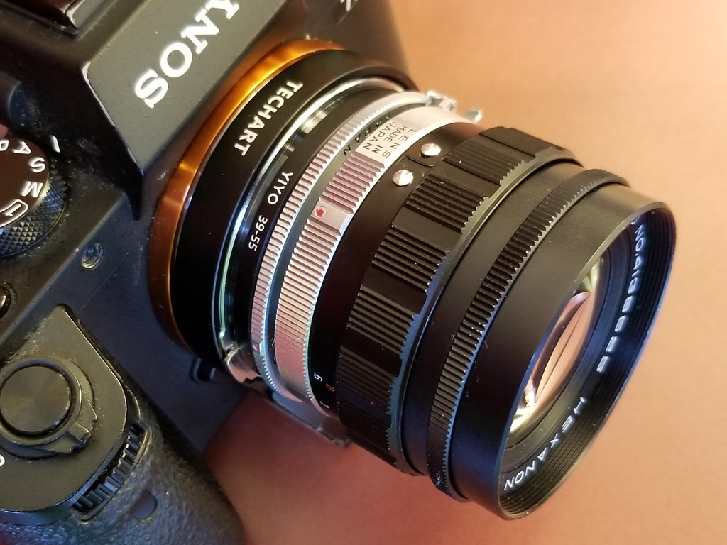 オールドレンズ番外編】開放ふわふわなコニカFマウントKONISHIROKU