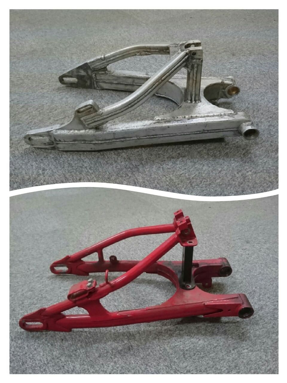 ウエダレーシング アルミスイングアーム3 : Z400GP専門店 エムゼクト