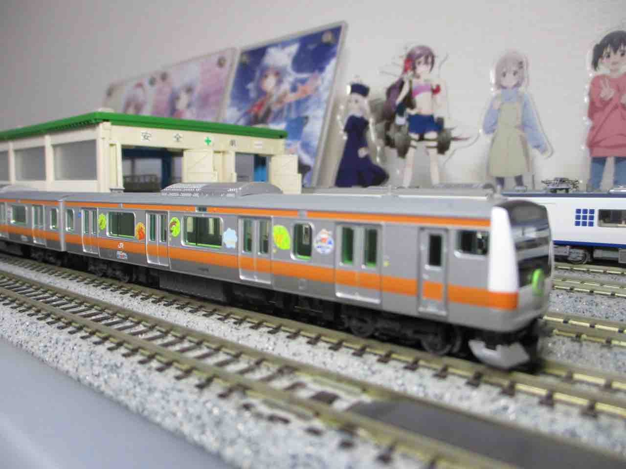 TOMIX E233系0番台 青463編成 東京アドベンチャーライン 入線 : 夏島鉄道
