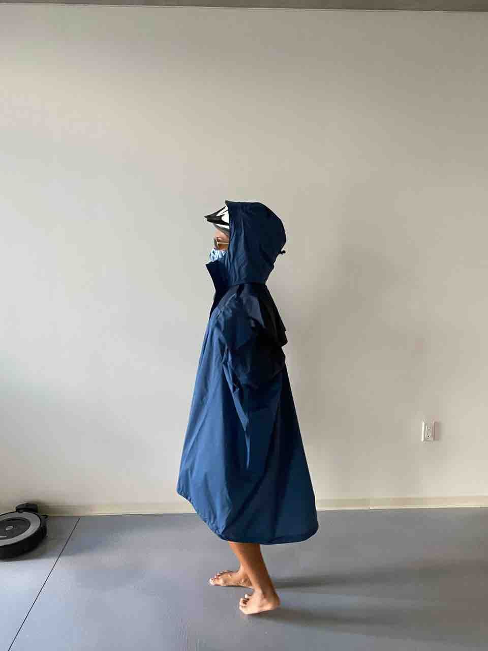 THE NORTH FACE タグアン ポンチョ購入＆使用レビュー！雨の日に自転車