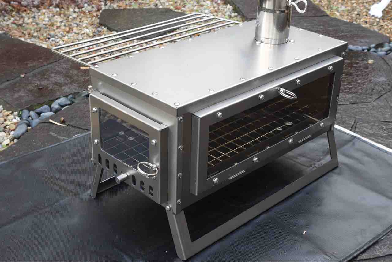 満を持して薪ストーブ2台目、ZIVEスト : Biwako Camp