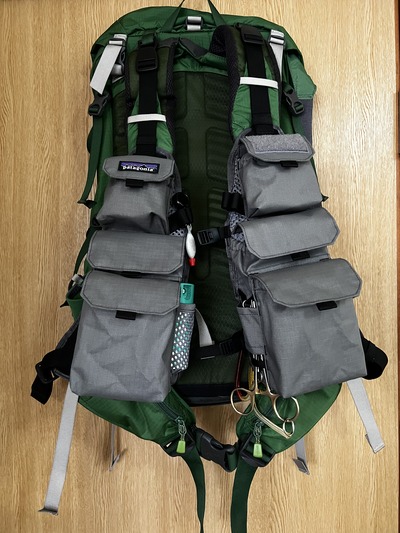 登山用ザックと釣りベストについてのアレコレ 2023～ : Cozy