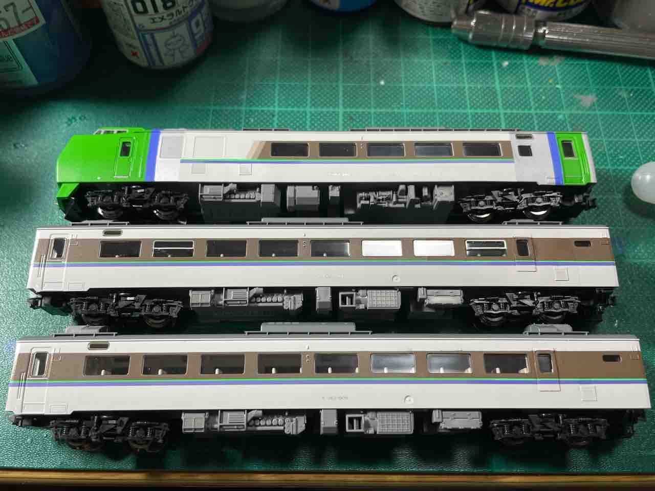 模型整備】TOMIX 98302 キハ183系「とかち」セット : 周防模型工房