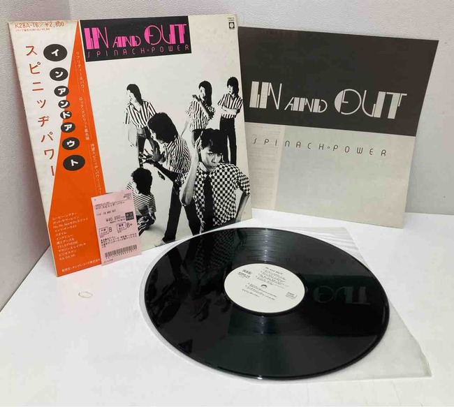 氷室京介がBOφWY以前に在籍していた『スピニッヂ・パワー』見本盤中古