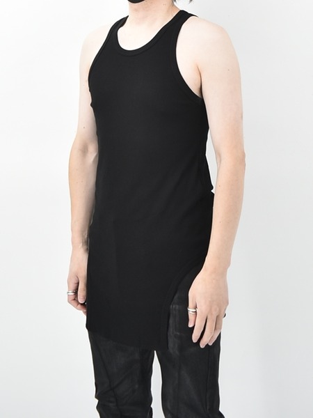 JULIUS[ユリウス] / GORDINI / 857CUM6 SHIELD HEM TANK TOP シールド