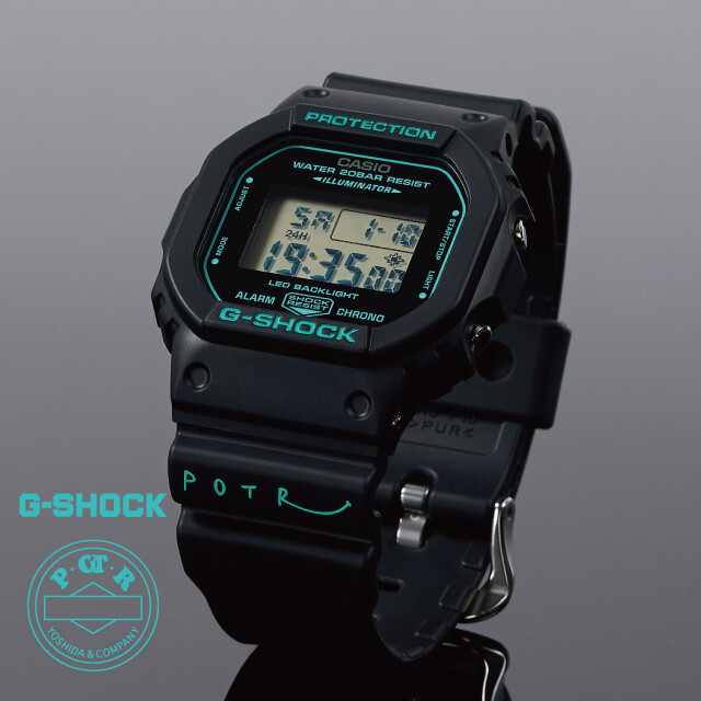 1/10発売「G-SHOCK × POTR」の詳細を確認！バックライトに浮かび上がる