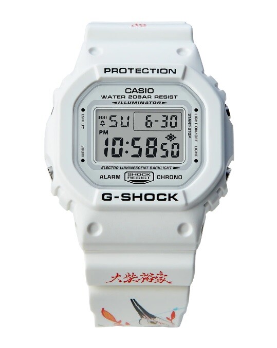 うさぎ年お祝い、台湾限定”猫ウサギ”G-SHOCK「DW-5600MWCAT-7」発表