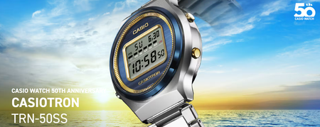 カシオウォッチ50周年記念モデルで一番人気は、カシオトロン「TRN-50SS