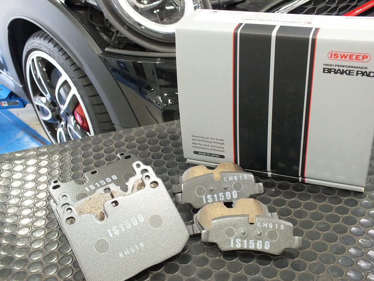 MINI F56 JCW × iSWEEP Brake Pad IS1500 + Wheel Spacer : イシカワ