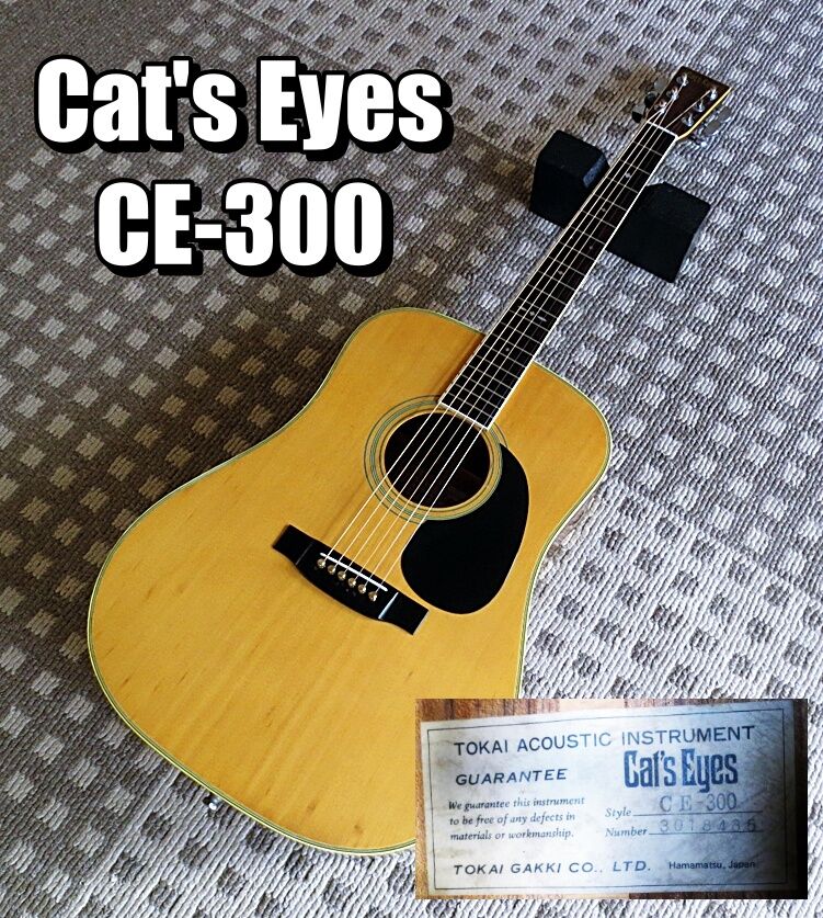 あの東海楽器が誇る1970年代Cat'sEyes CE-300 : おっさんの徒然