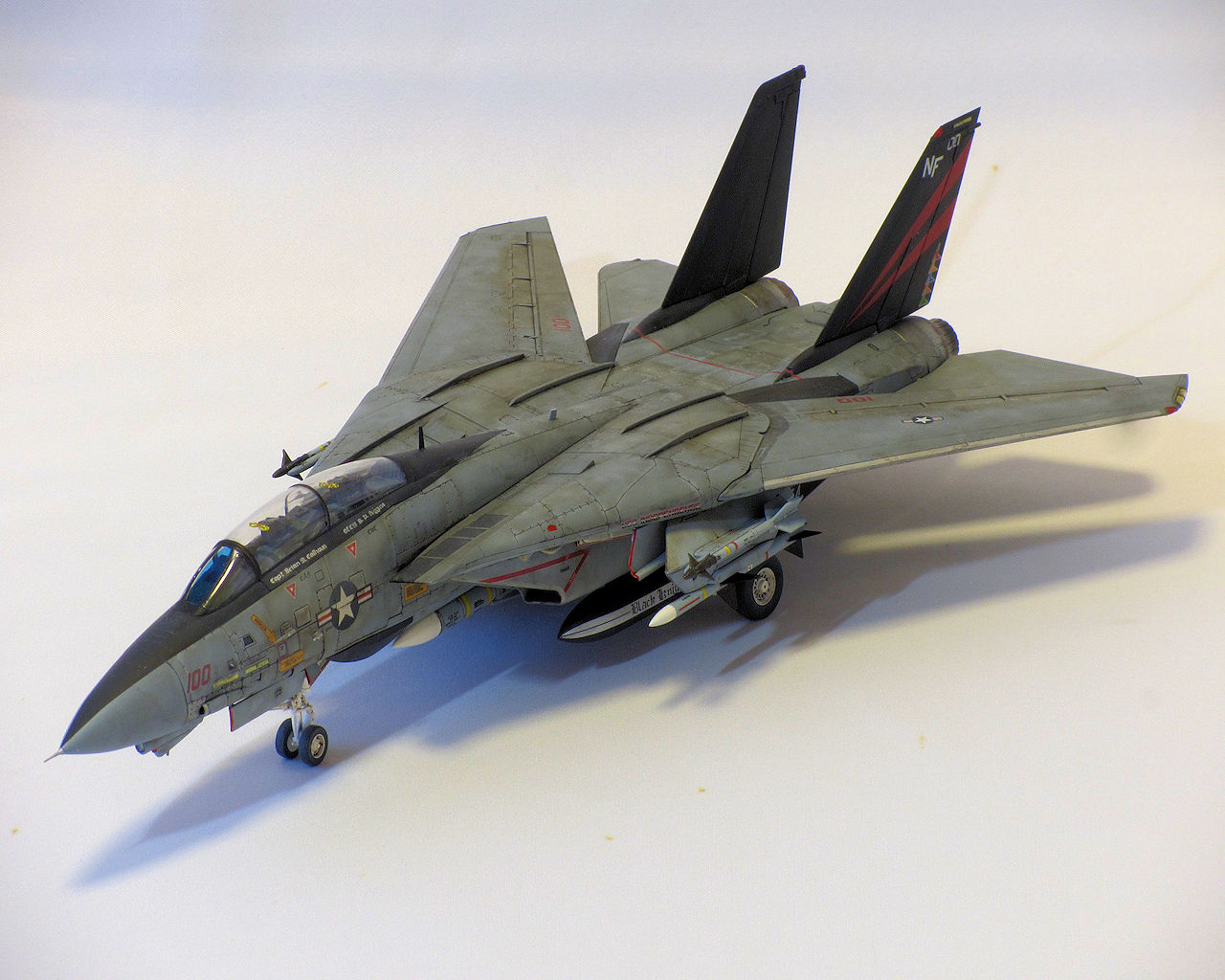 F-14Aトムキャット VF-154ブラックナイツ : 熊猫製作所