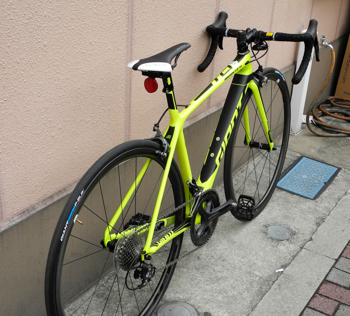 GIANT TCR ADVANCED SL 2 のサドルまたかえました : wadacycle news
