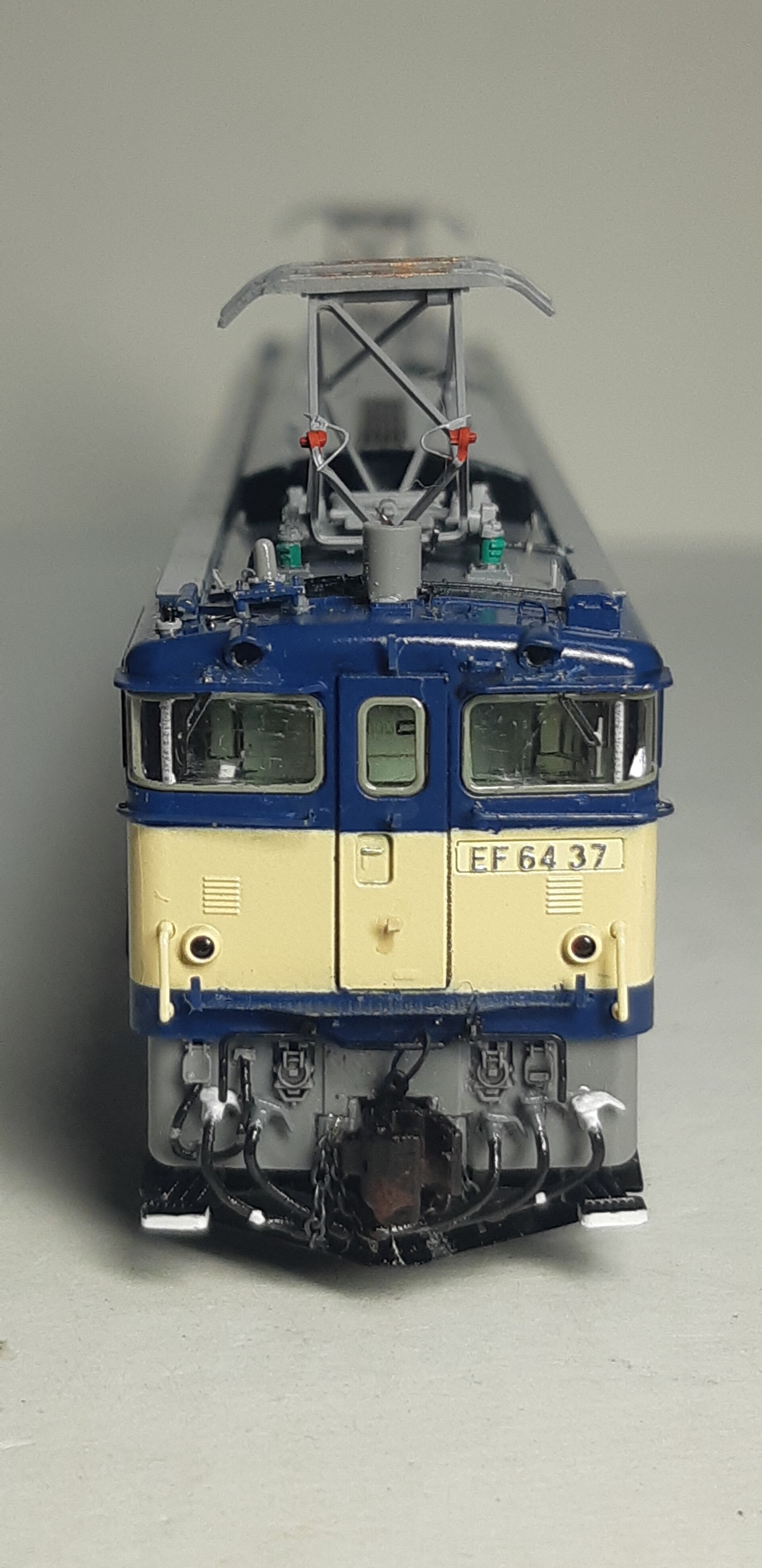 TOMIX 7130 EF64 0 37号機国鉄復活色の精密加工整備 その④ 完成