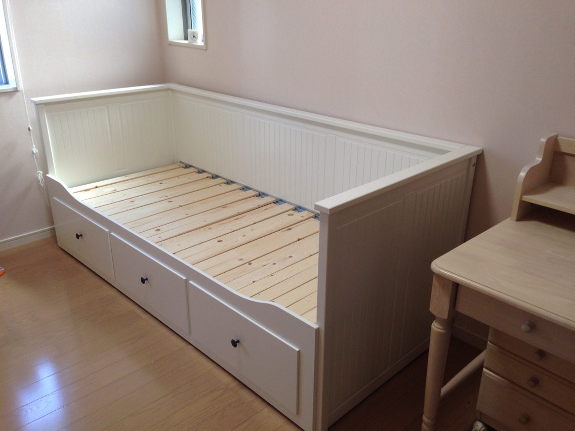 IKEAのベッド HEMNES : 週末ガーデニング DASH庭