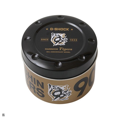 TIGERS G-SHOCK 90th LIMITED MODEL”確認！20,900円。阪神タイガース