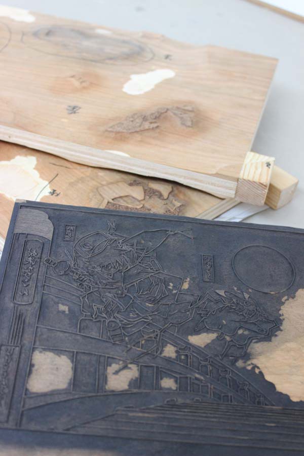 対決かびごん ポケモンの木版画 : 芸艸堂 店主の日記